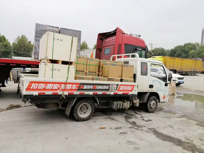 山東高壓風機裝車發(fā)貨案例