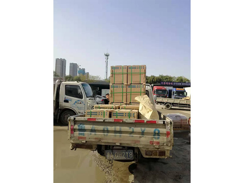 長清區(qū)漩渦高壓風(fēng)機裝車發(fā)貨案例