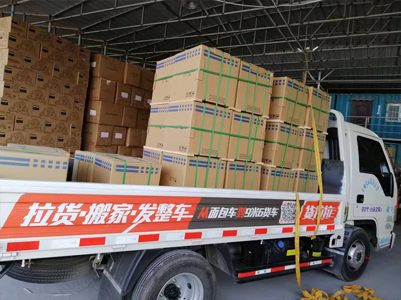 高壓風(fēng)機裝車發(fā)貨案例